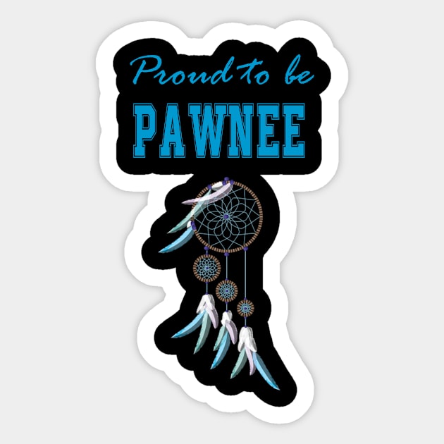 Native American Pawnee  Dreamcatcher 34 Sticker by Jaya Moore